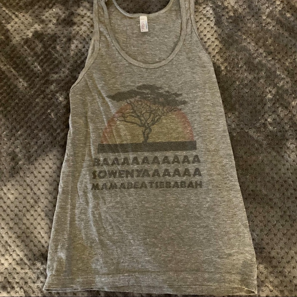 Lion King tank top